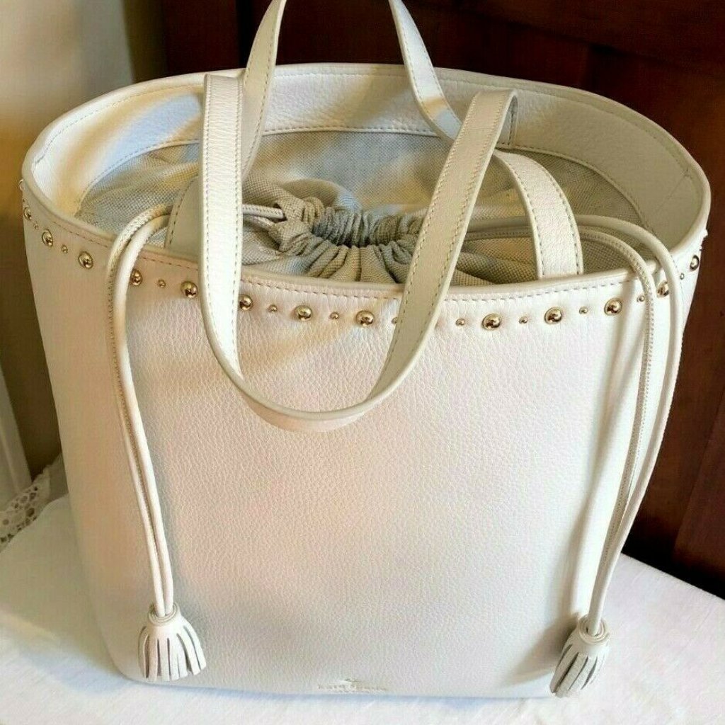 Kate Spade Hayes Street Studded Hattie Leather Tote